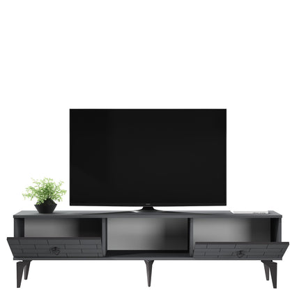 Έπιπλο Τηλεόρασης TV Βάση Σύνθεση Ανθρακί | 475OLV2927