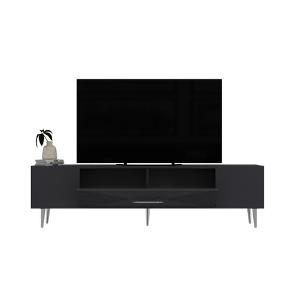 Έπιπλο Τηλεόρασης TV Βάση Σύνθεση Ανθρακί Silver | 475OLV3036