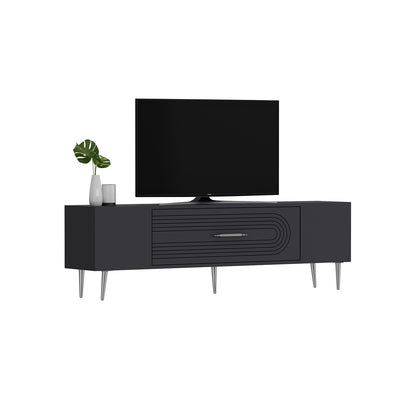 Έπιπλο Τηλεόρασης TV Βάση Σύνθεση Ανθρακί Silver | 475OLV3048