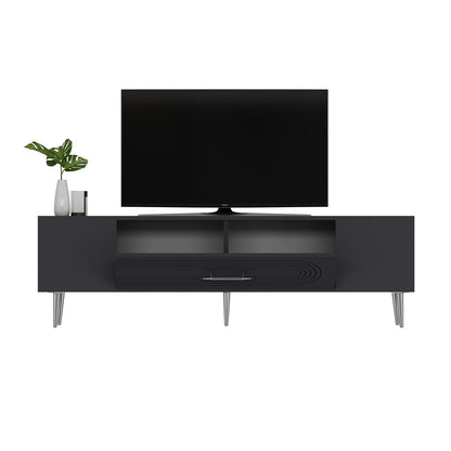 Έπιπλο Τηλεόρασης TV Βάση Σύνθεση Ανθρακί Silver | 475OLV3048