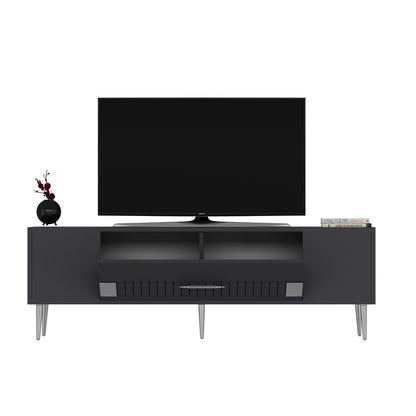 Έπιπλο Τηλεόρασης TV Βάση Σύνθεση Ανθρακί Silver | 475OLV3052