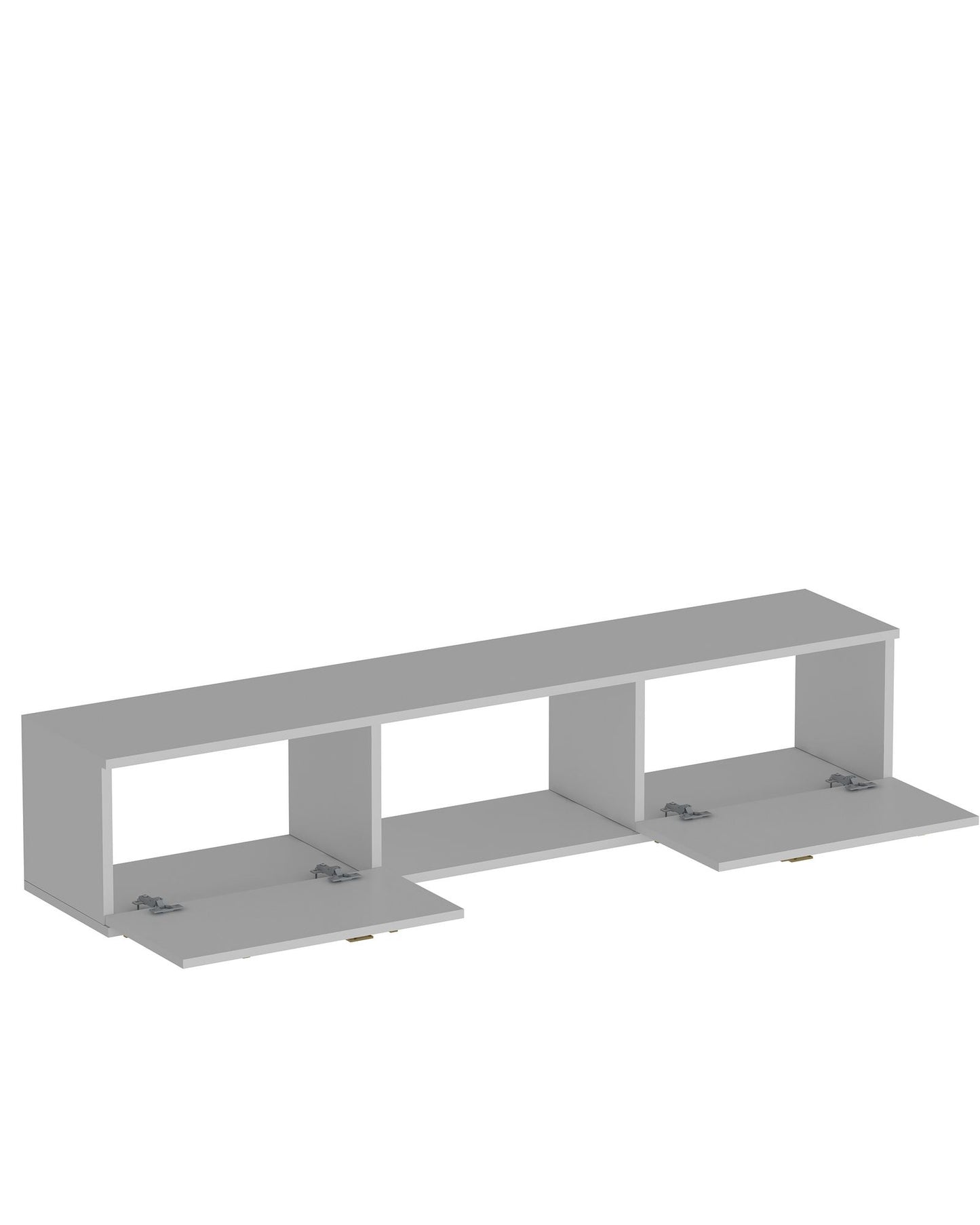 Έπιπλο Τηλεόρασης TV Βάση Σύνθεση Λευκό Silver | 475OLV3304