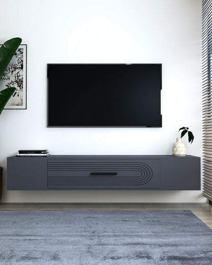 Έπιπλο Τηλεόρασης TV Βάση Σύνθεση Ανθρακί | 475OLV3315