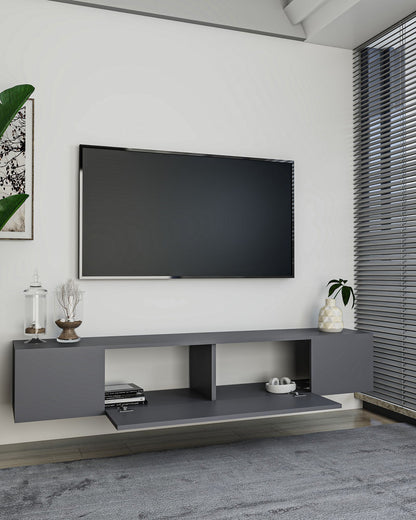 Έπιπλο Τηλεόρασης TV Βάση Σύνθεση Ανθρακί | 475OLV3315