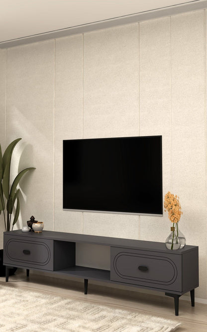 Έπιπλο Τηλεόρασης TV Βάση Σύνθεση Ανθρακί | 475OLV3347