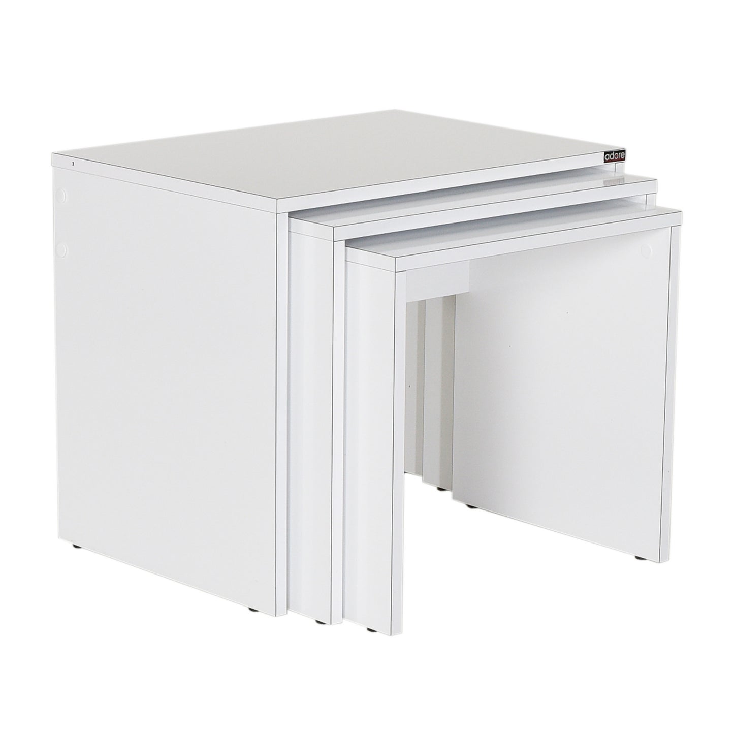 Τραπεζάκι Σαλονιού Λευκό 45 x 36 x 42 εκ GR479ADR1125