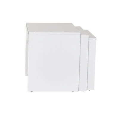 Τραπεζάκι Σαλονιού Λευκό 45 x 36 x 42 εκ GR479ADR1125
