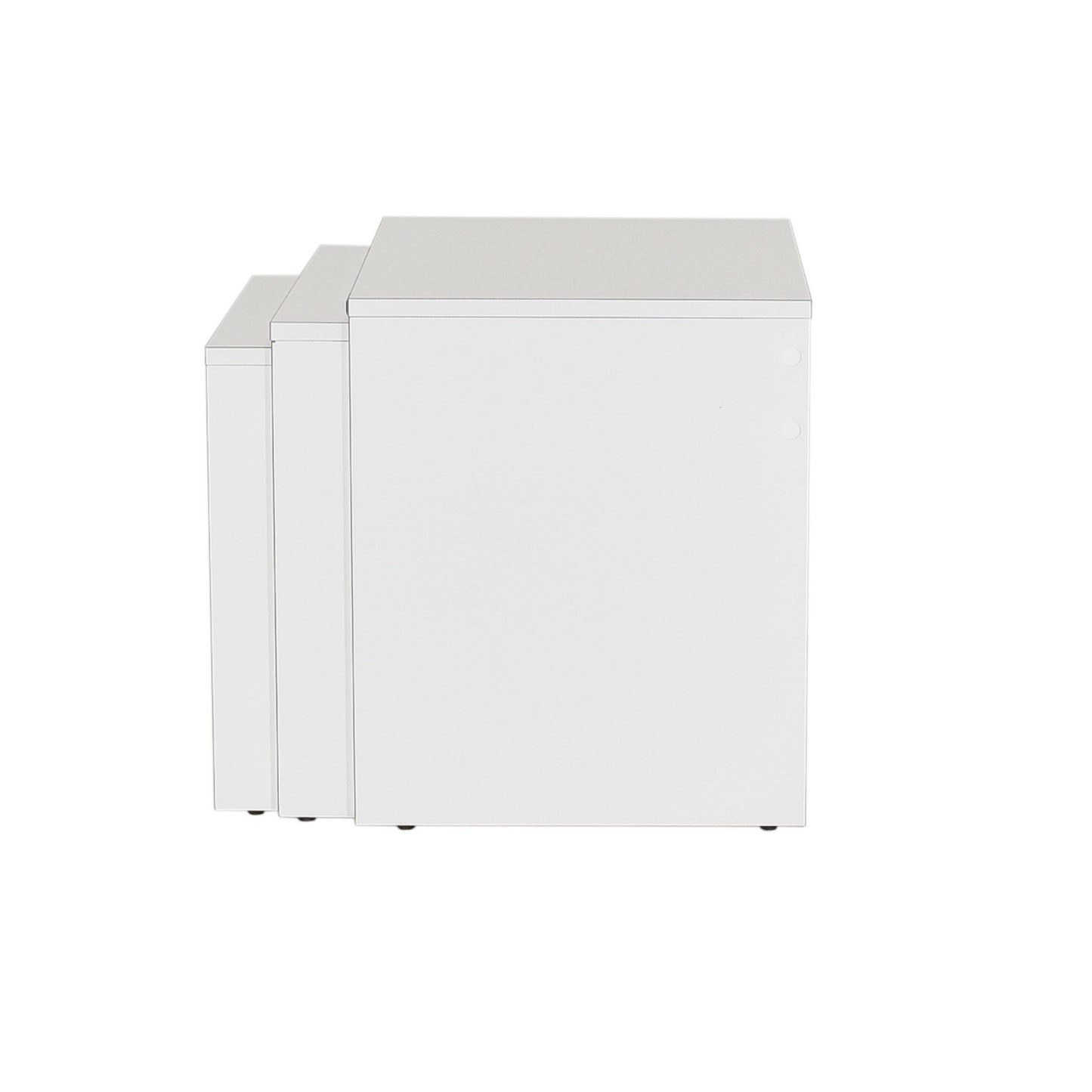 Τραπεζάκι Σαλονιού Λευκό 45 x 36 x 42 εκ GR479ADR1125
