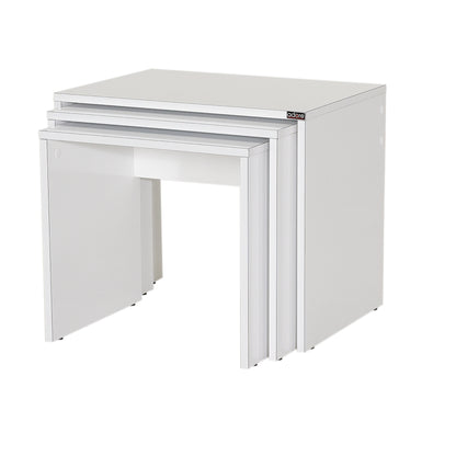 Τραπεζάκι Σαλονιού Λευκό 45 x 36 x 42 εκ GR479ADR1125