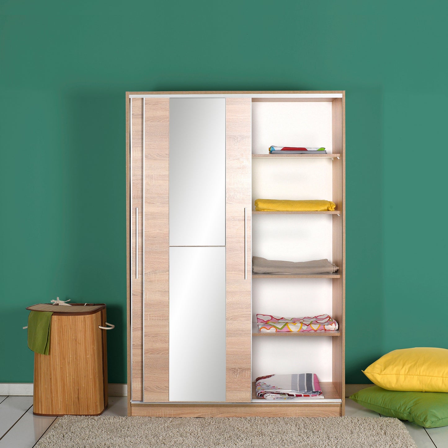 Ντουλάπα 120x182x52 εκ Sonomo 479ADR1133