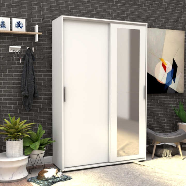 Έπιπλο Εισόδου Βάση για Παλτό με Κρεμάστρα, Ράφια και Αποθηκευτικούς Χώρους | 479ADR1208