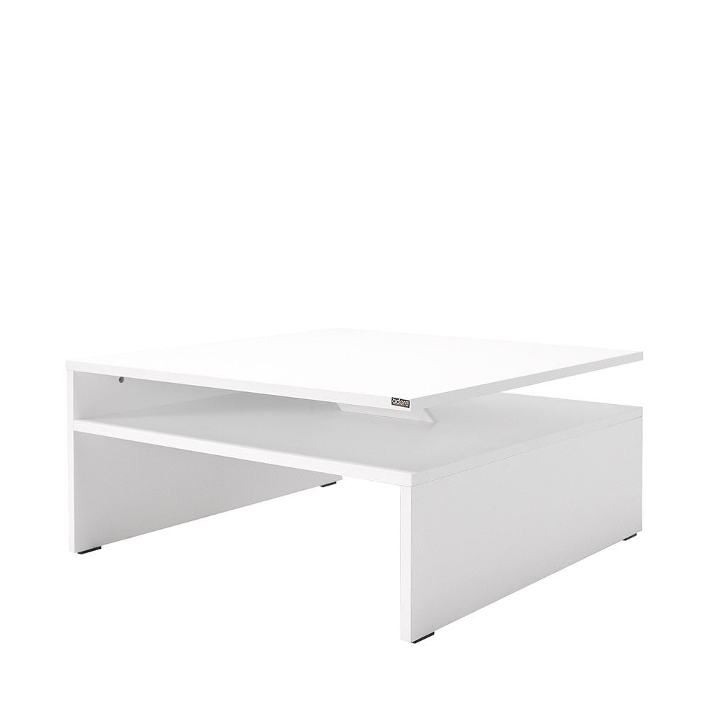 Τραπεζάκι Σαλονιού Diamond Λευκό 90 x 90 x 42 εκ GR479ADR1419