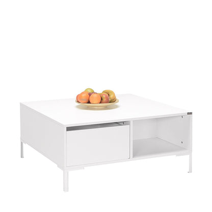 Τραπεζάκι Σαλονιού Diamond Λευκό 90 x 90 x 42 εκ GR479ADR1420