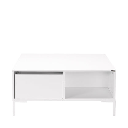 Τραπεζάκι Σαλονιού Diamond Λευκό 90 x 90 x 42 εκ GR479ADR1420