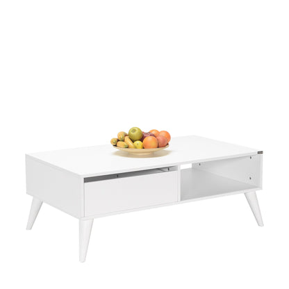 Τραπεζάκι Σαλονιού Diamond Λευκό 110 x 65 x 42 εκ GR479ADR1799