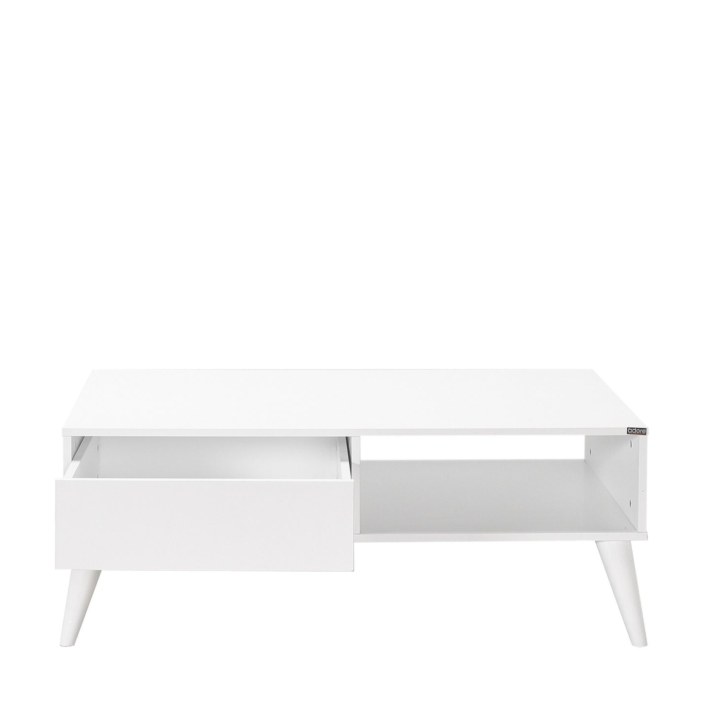 Τραπεζάκι Σαλονιού Diamond Λευκό 110 x 65 x 42 εκ GR479ADR1799
