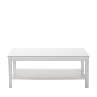Τραπεζάκι Σαλονιού Λευκό 103 x 60 x 40 εκ GR479ADR1805