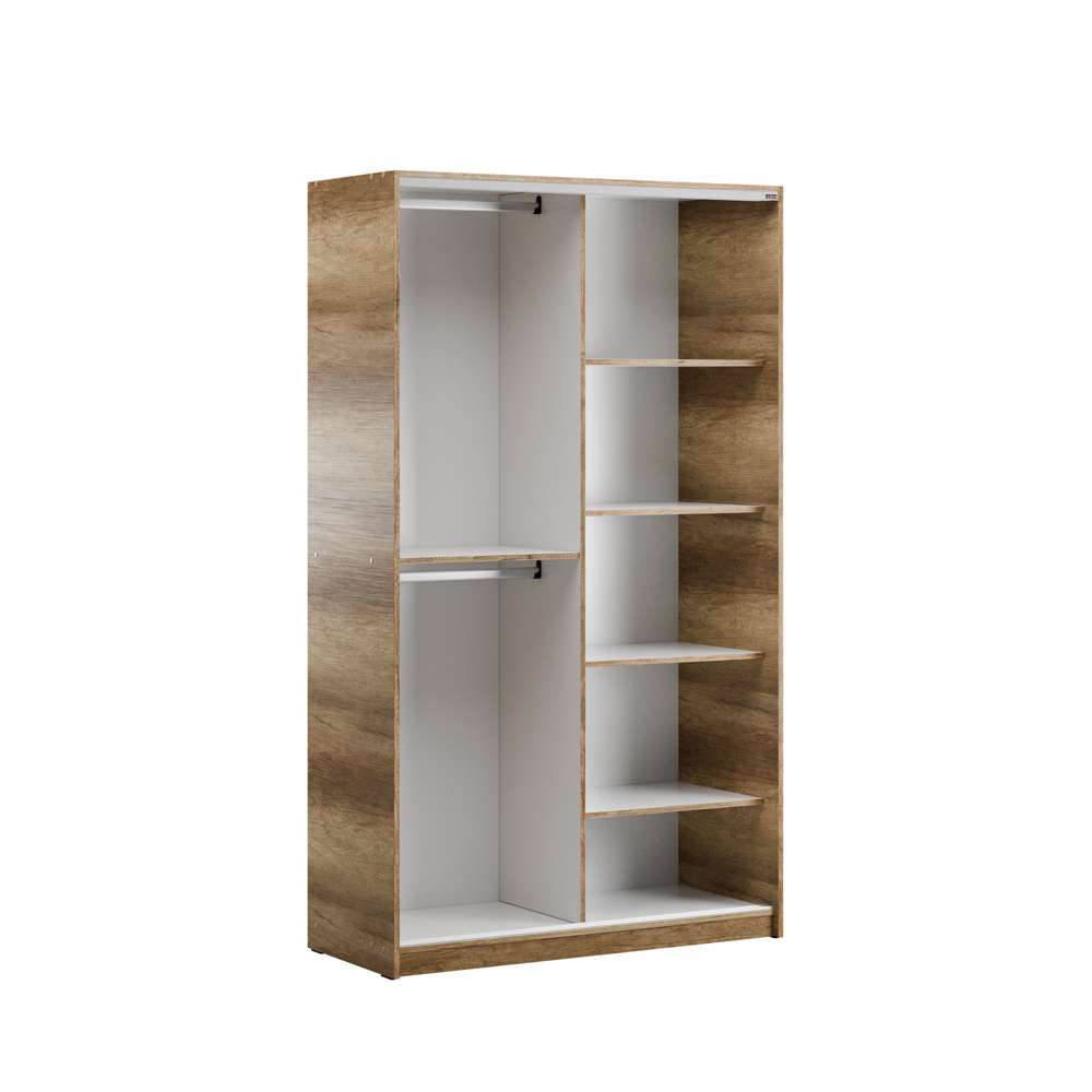 Ντουλάπα 120x207x52 εκ Sonoma 479ADR1905