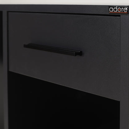 Γραφείο Υπολογιστή και Μελέτης 90x75x52 εκ. Ανθρακί | 479ADR2701