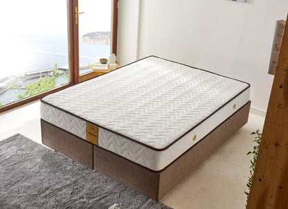 Στρώμα πολυτελείας με αφρό μνήμης 140x200 cm διπλού μεγέθους, μαλακό 480NRN1176
