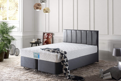 Στρώμα 140x200 cm Διπλό με Ύφασμα Jacquard & Σύστημα Πολλαπλών Ελατηρίων – Σκληρό Διπλής Όψης 22 cm 480NRN1207