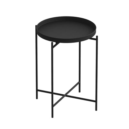 Τραπεζάκι Σαλονιού Μαύρο 46 x 46 x 56 εκ GR491CRT1140