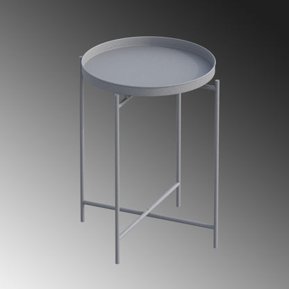 Τραπεζάκι Σαλονιού Γκρι 46 x 46 x 56 εκ GR491CRT1142