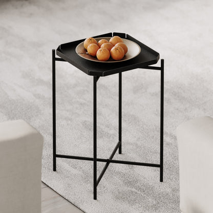 Τραπεζάκι Σαλονιού Μαύρο 46 x 46 x 56 εκ GR491CRT1144