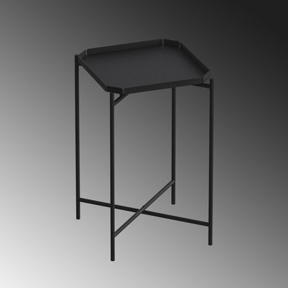 Τραπεζάκι Σαλονιού Μαύρο 46 x 46 x 56 εκ GR491CRT1144