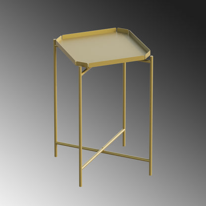 Τραπεζάκι Σαλονιού Χρυσό 46 x 46 x 56 εκ GR491CRT1145