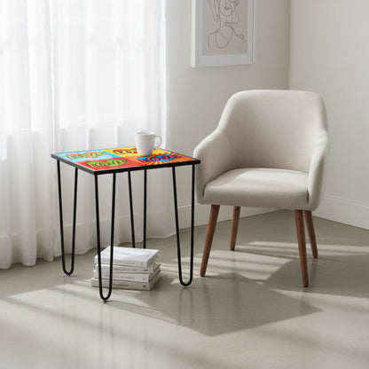 Τραπεζάκι Σαλονιού Multicolor 53 x 53 x 55 εκ GR491CRT1176