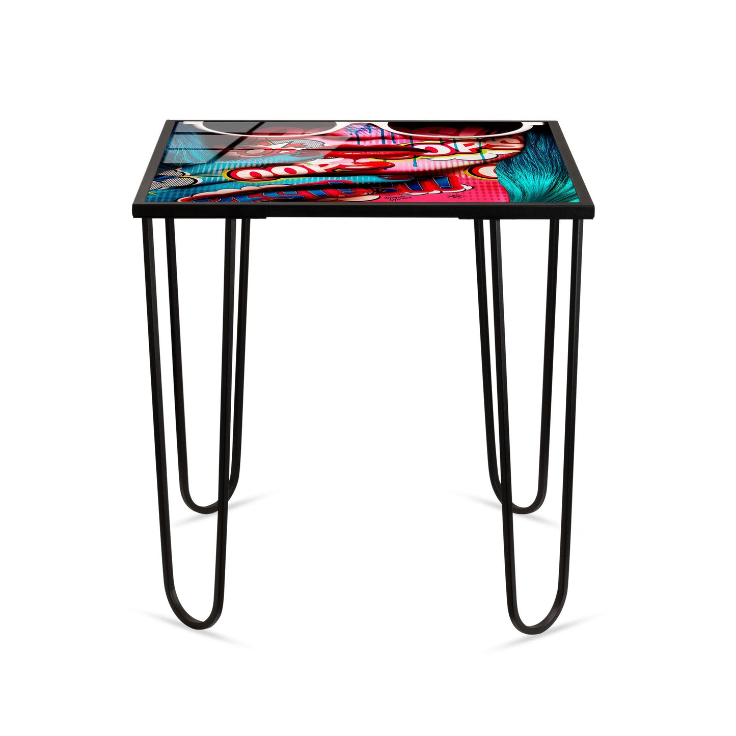 Τραπεζάκι Σαλονιού Multicolor 53 x 53 x 55 εκ GR491CRT1177