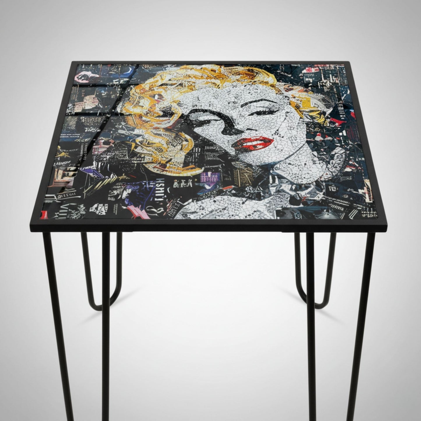 Τραπεζάκι Σαλονιού Multicolor 53 x 53 x 55 εκ GR491CRT1180