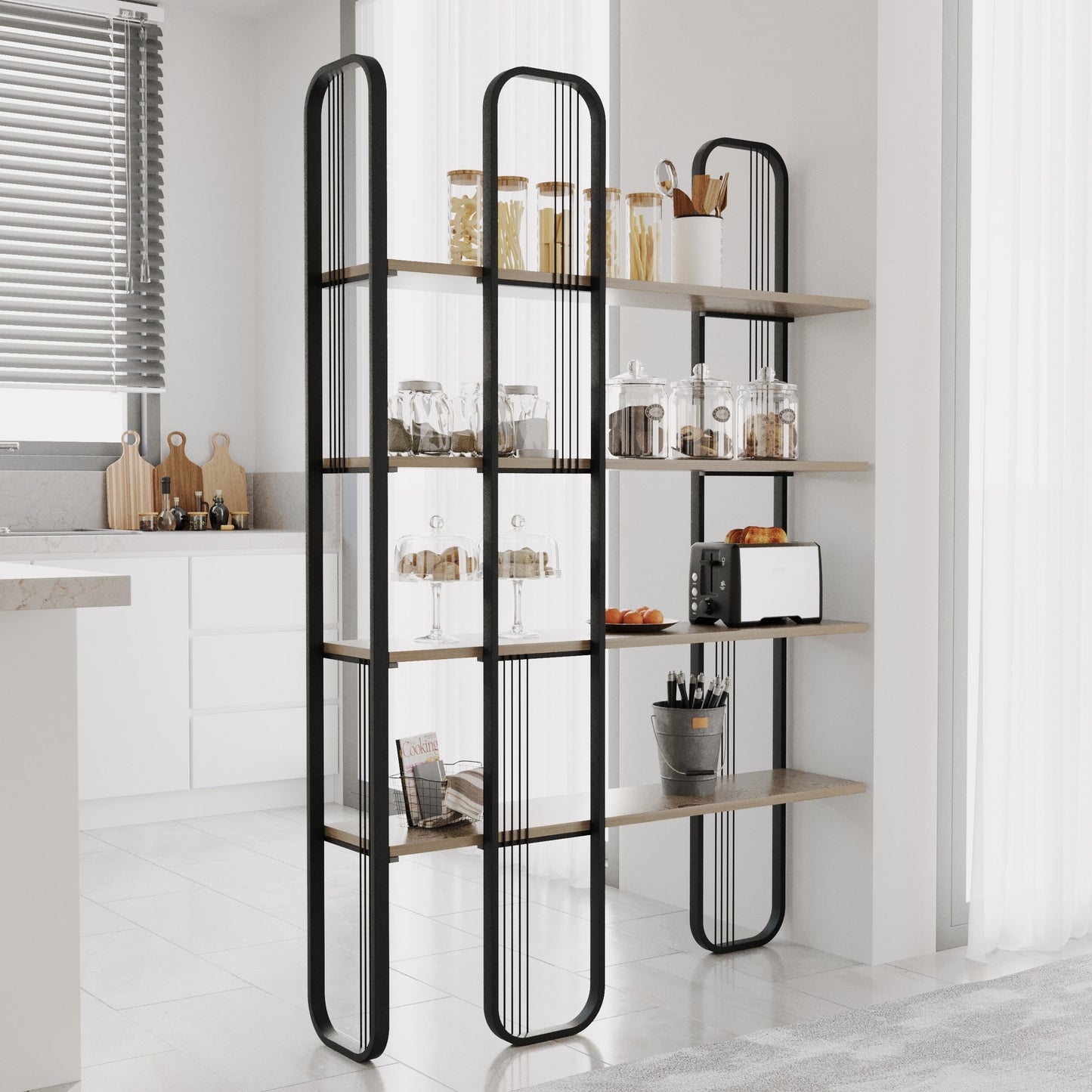 Ψηλή Βιβλιοθήκη Διαχωριστικό Χώρου