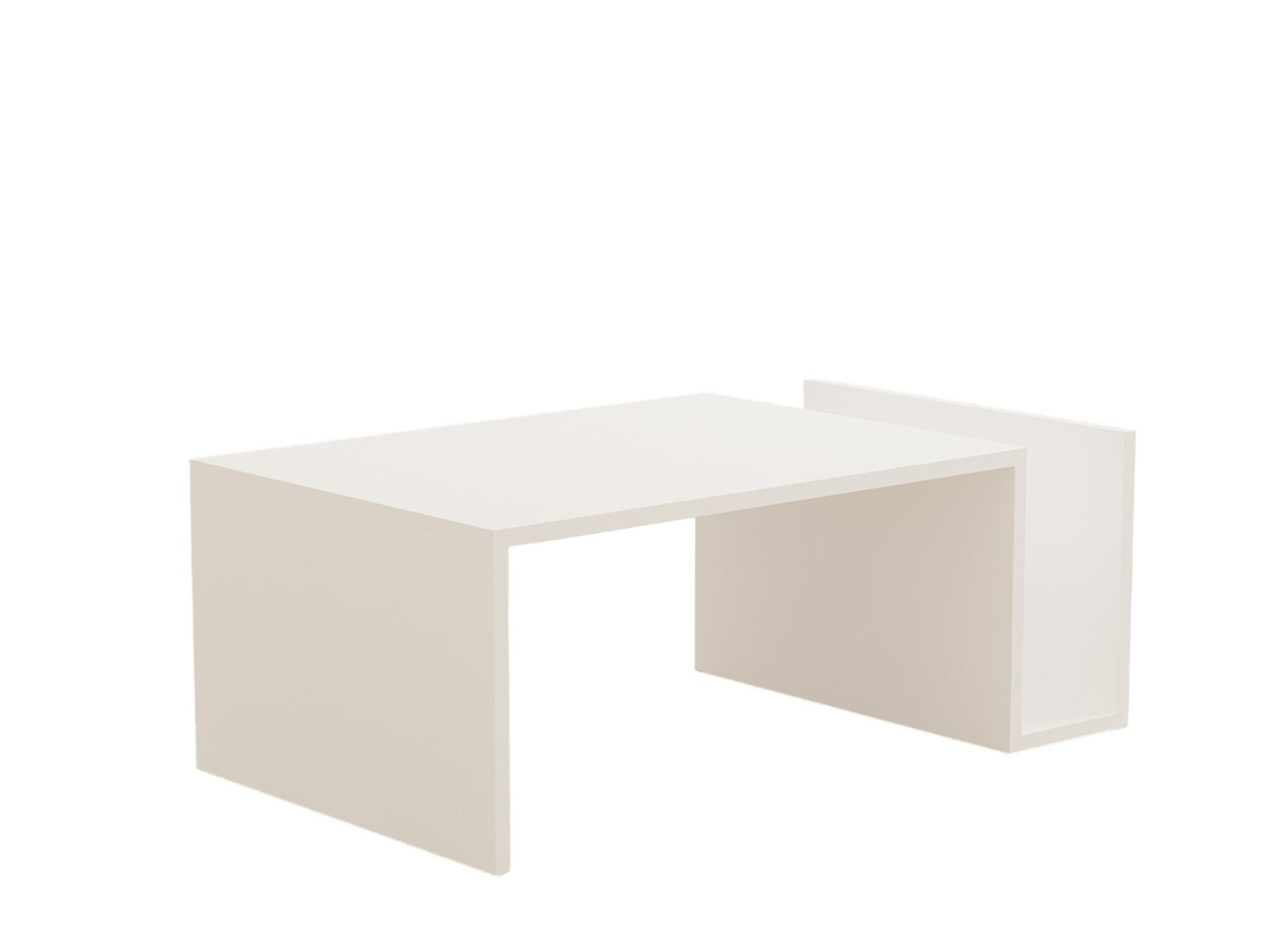 Τραπεζάκι Σαλονιού Λευκό 86,8 x 50 x 32,4 εκ GR495SSE1309