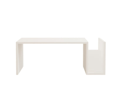 Τραπεζάκι Σαλονιού Λευκό 86,8 x 50 x 32,4 εκ GR495SSE1309