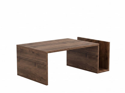 Τραπεζάκι Σαλονιού Καρυδιά Venezia 86,8 x 32,4 x 50 εκ. 495SSE1338