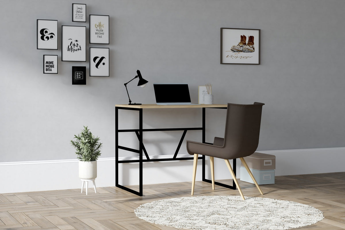Γραφείο 90x74x60 εκ. Δρυς Ζαφειρί 495SSE1501