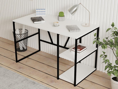 Γραφείο 120x60x74 εκ. Λευκό 495SSE1505
