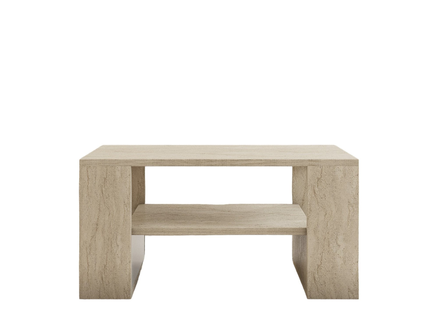 Τραπεζάκι Σαλονιού Travertine 80 x 50 x 40 εκ GR495SSE2113