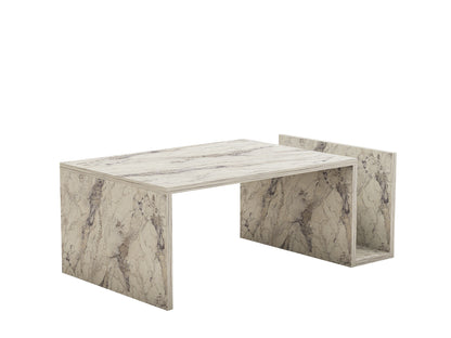 Τραπεζάκι Σαλονιού Freesia Marble 86,8 x 50 x 32,4 εκ GR495SSE2114