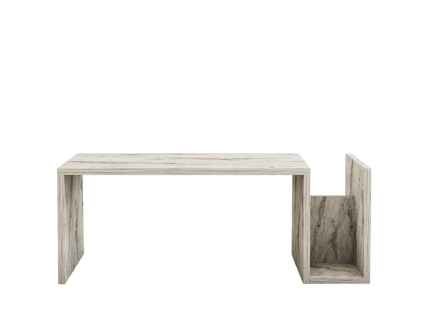 Τραπεζάκι Σαλονιού Freesia Marble 86,8 x 50 x 32,4 εκ GR495SSE2114