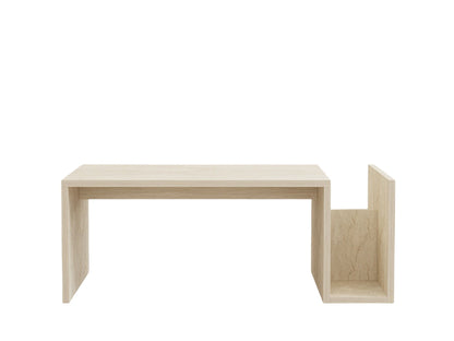 Τραπεζάκι Σαλονιού Travertine 86,8 x 50 x 32,4 εκ GR495SSE2115