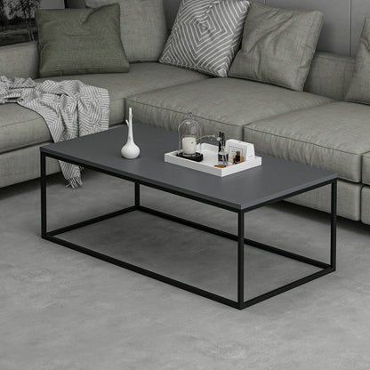 Τραπεζάκι Σαλονιού Ανθρακί 120 x 60 x 42 εκ GR506MNR1202