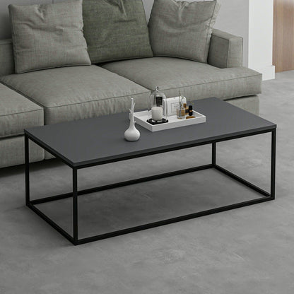 Τραπεζάκι Σαλονιού Ανθρακί 120 x 60 x 42 εκ GR506MNR1202