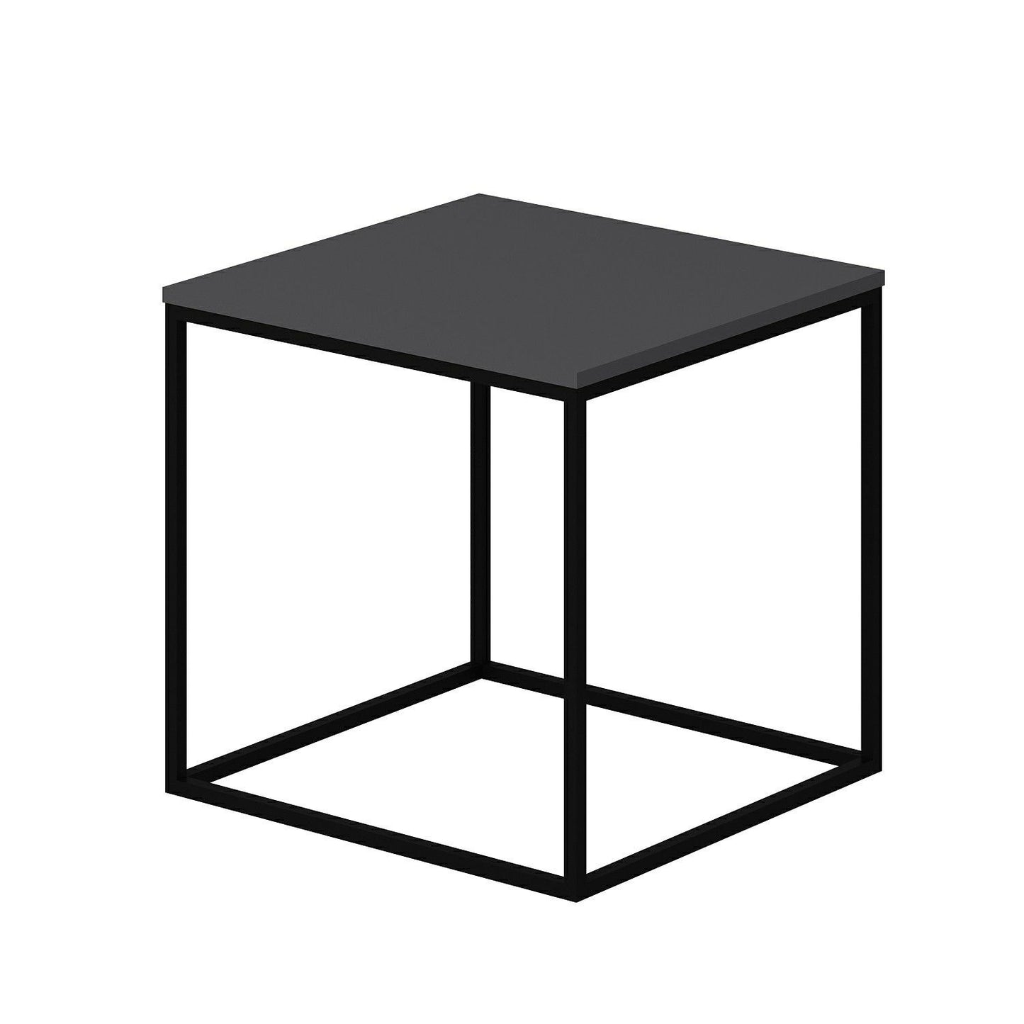 Τραπεζάκι Σαλονιού Ανθρακί 52 x 50 x 50 εκ GR506MNR1212