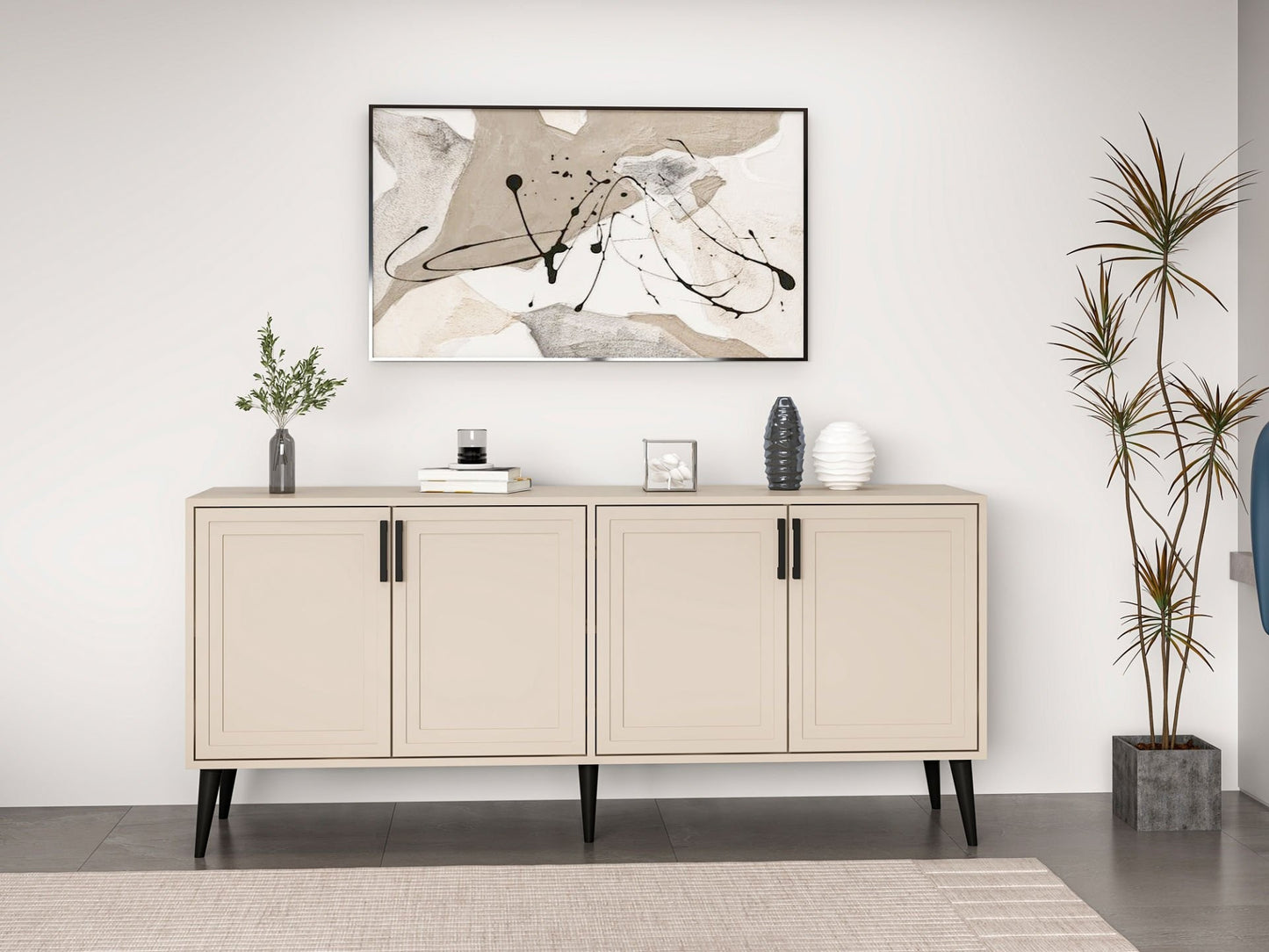 Μπουφές Sandstone 180x45x81cm | 506MNR1322