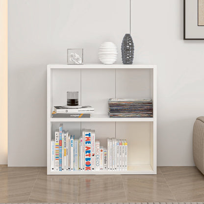 Βιβλιοθήκη Λευκό 60x60x20 εκ 506MNR1535