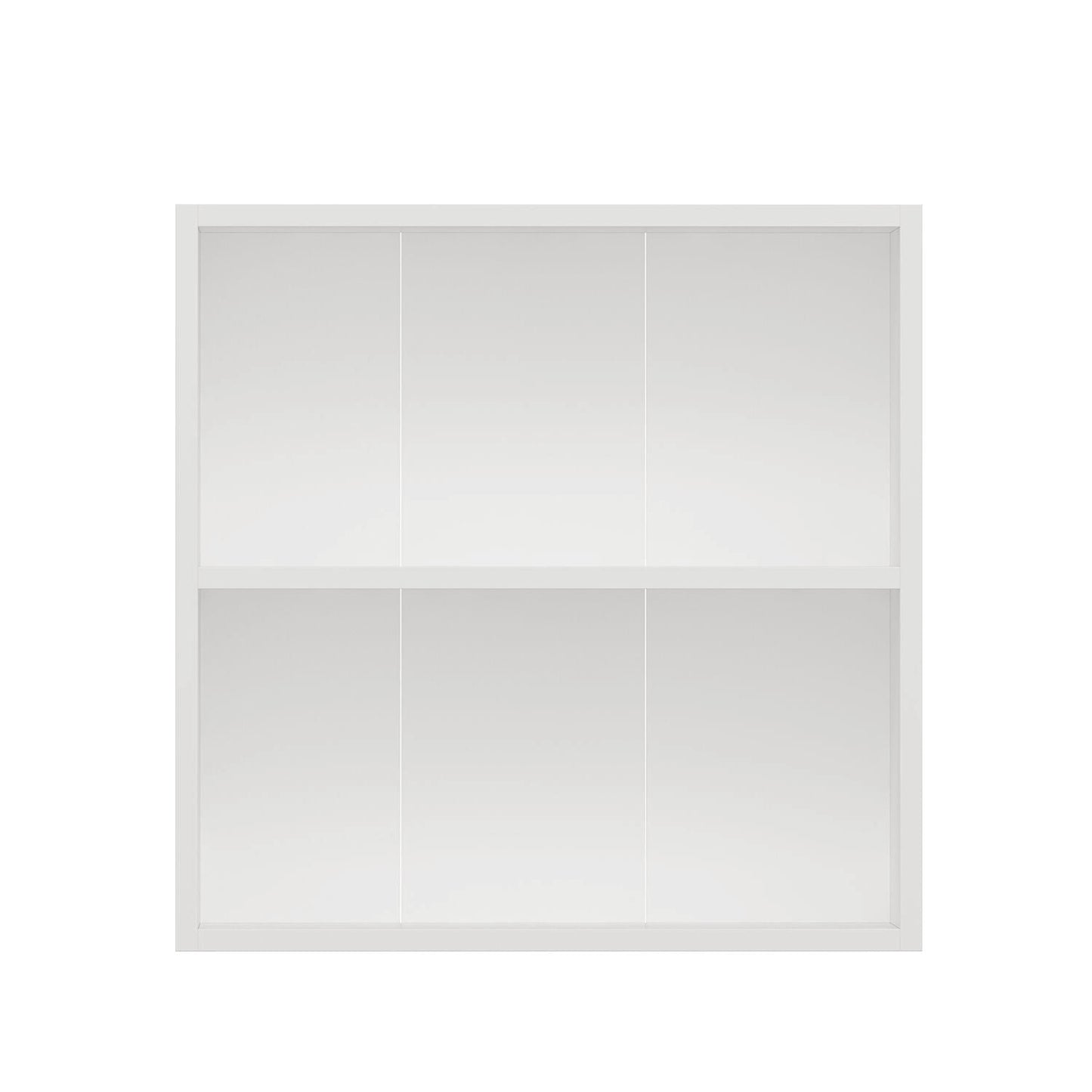 Βιβλιοθήκη Λευκό 60x60x20 εκ 506MNR1535