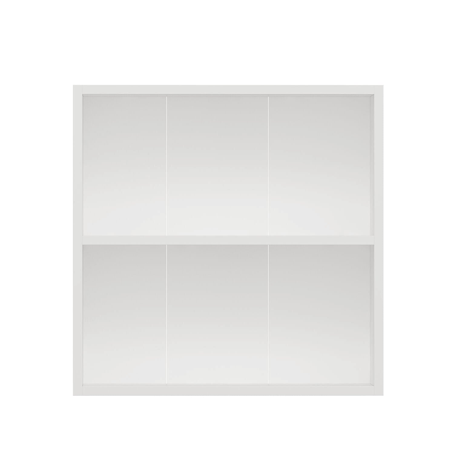 Βιβλιοθήκη Λευκό 60x60x20 εκ 506MNR1535
